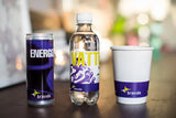 Mainosvesi 330 ml ja 500 ml – profiloitu, luonnollinen ja 100 % kierrätettävä