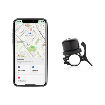 Bike Finder Dual RCS - Pyörän Kello Paikannuksella ja painatuksella. Huomaamaton paikannin pyörään.
