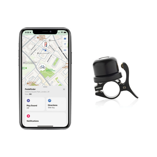 Bike Finder Dual RCS - Pyörän Kello Paikannuksella ja painatuksella. Huomaamaton paikannin pyörään.