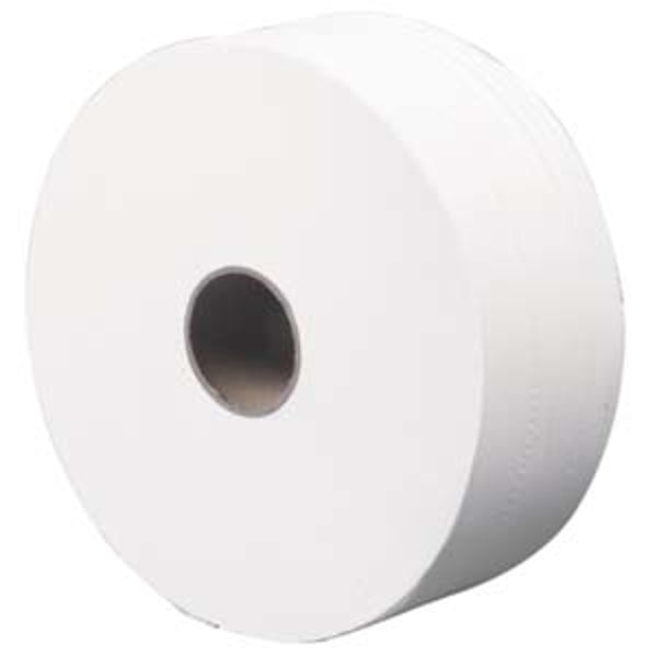 CARE-NESS Excellent WC-paperi Midi Jumbo 2krs 380m Ø26,5cm valk. 6rll/pkt