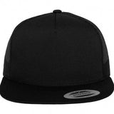 Musta classic trucker lippis edestä