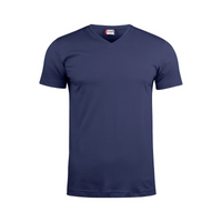 Clique Basic-T V-neck, Unisex. Useita värejä
