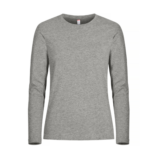 Clique Premium Fashion-T L/S, naisten pitkähiainen T-paita. (Useita värejä)