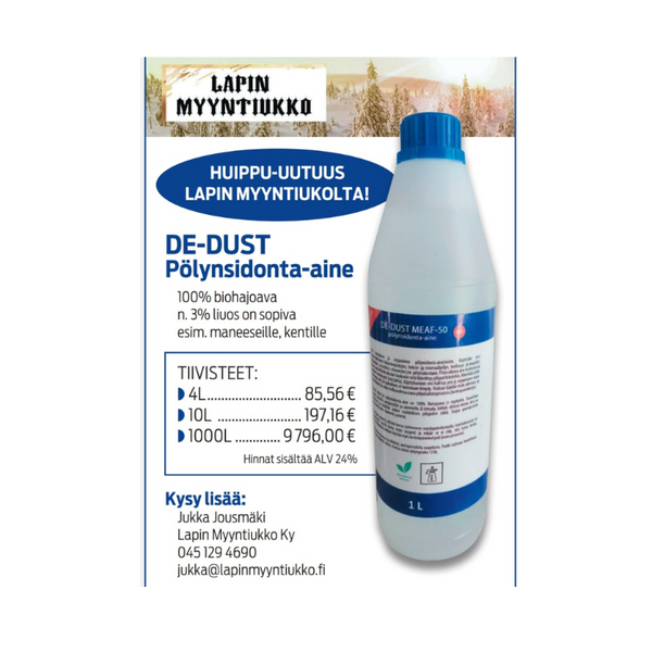 DE-DUST MEAF-050 Pölynsidonta aine tiiviste