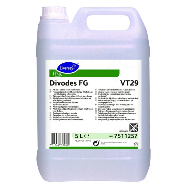 Diversey Divodes FG VT29 Desinfiointiaine 5L 2kpl