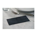 Tyylikäs musta 3-kerroksinen Duni lautasliina.