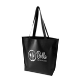 Ostoskassi omalla logolla.