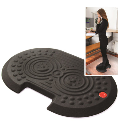 AFS-TEX 2000X Anti-Fatigue Mat – Muotoiltu Seisontamatto (40x60 cm, Midnight Black)