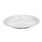 GASTRO kuitulautanen 3-os biohajoava l.valkoinen 500kpl 26cm.