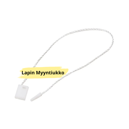 SILMUKKA 203MM, POLYESTER, VALKOINEN, 500KPL/PKT.