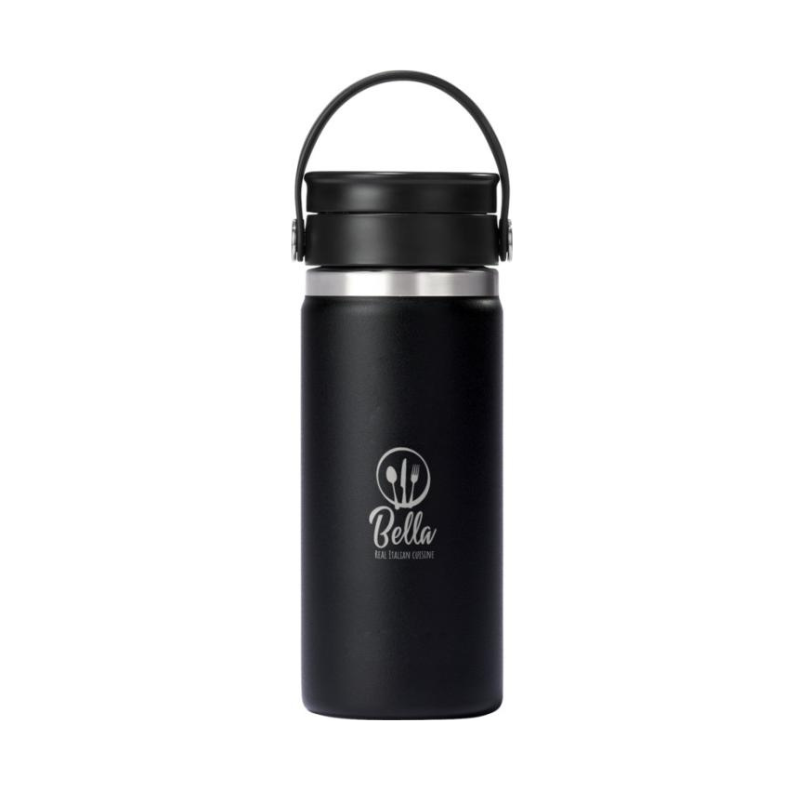 Hydro Flask Wide Mouth 473 ml termosmuki Flex Sip™ -kannella.