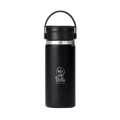 Hydro Flask Wide Mouth 473 ml termosmuki Flex Sip™ -kannella.