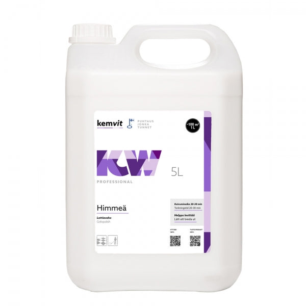 KW Himmeä lattiavaha 5L, 3kpl myyntierä
