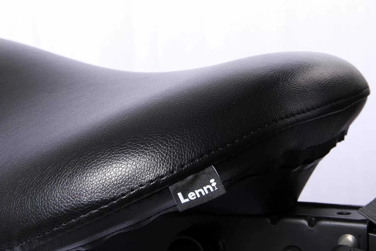 Lenni satulatuoli selkätuella, keinonahkainen ergonominen työtuoli