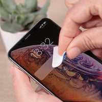 📱 Itsekiinnittyvä puhdistusliina - Mainoslahja joka jää käyttöön