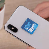 📱 Itsekiinnittyvä puhdistusliina - Mainoslahja joka jää käyttöön