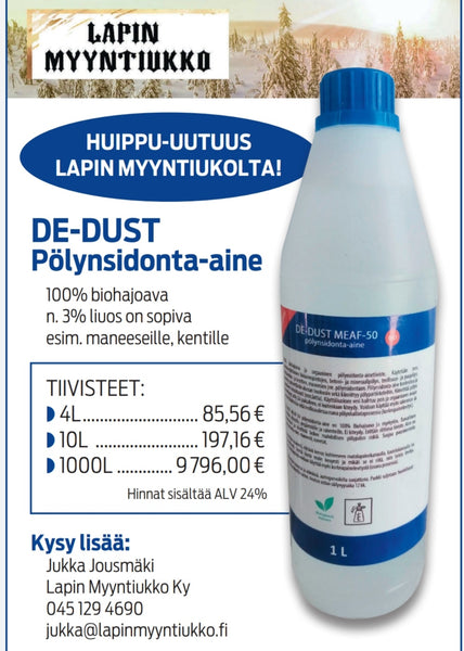 DE-DUST MEAF-050 Pölynsidonta aine tiiviste