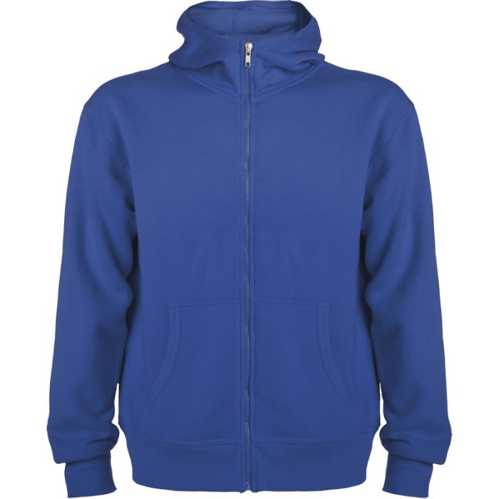 Roly Montblanc unisex-täysvetoketjuhuppari. Esim. 25kpl. isolla DTF täysväripainatuksella