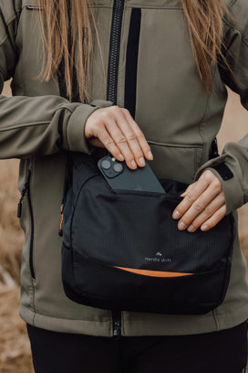 Nordic Drift Trail RCS crossbody laukku 4L – kevyt ratkaisu arjen käyttöön. Alk. 5kpl. merkkauksella