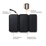 Nordic Drift Titan 10 000 mAh aurinkovirtapankki – virtaa liikkeellä