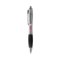 Nash-kuulakärkikynä, hopeanvärinen runko ja värillinen varsi, Digitaalinen painatus, Alk.0,24€ kpl
