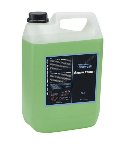 Pinnoittava pesuvaahtoshampoo nanowash™ Snow foam 5000ml - Diamondplure™Sisalv