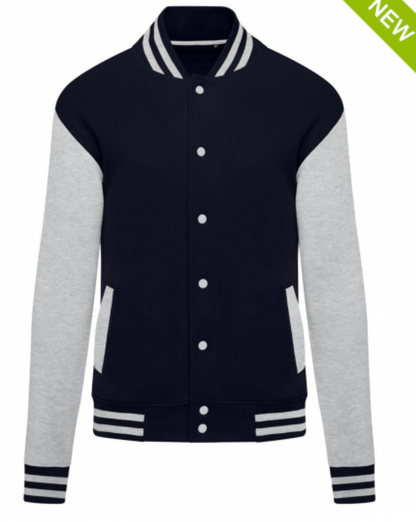 Originals Varsity Jacket Unisex – Esim. 10 kpl. Sis. rahdin ja painatuksen!