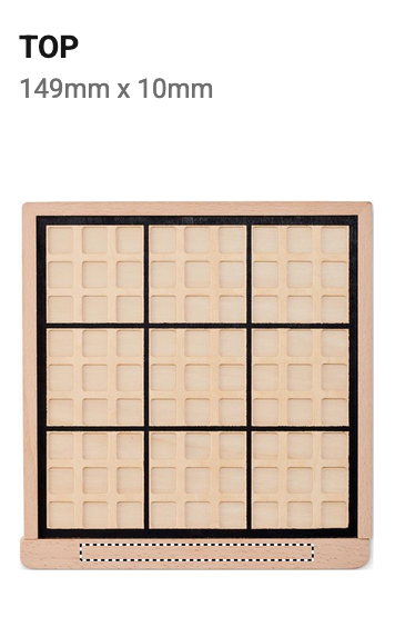 Klassinen ja kestävä Sudoku-pelitaulu puusta laserkaiverruksella! Esim. 5kpl.