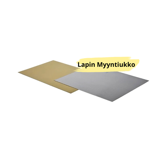 KAKKUALUSTA, PAHVIA, 390X490 MM, KULTA/HOPEA 1200 G/M2 alk. 10 kpl