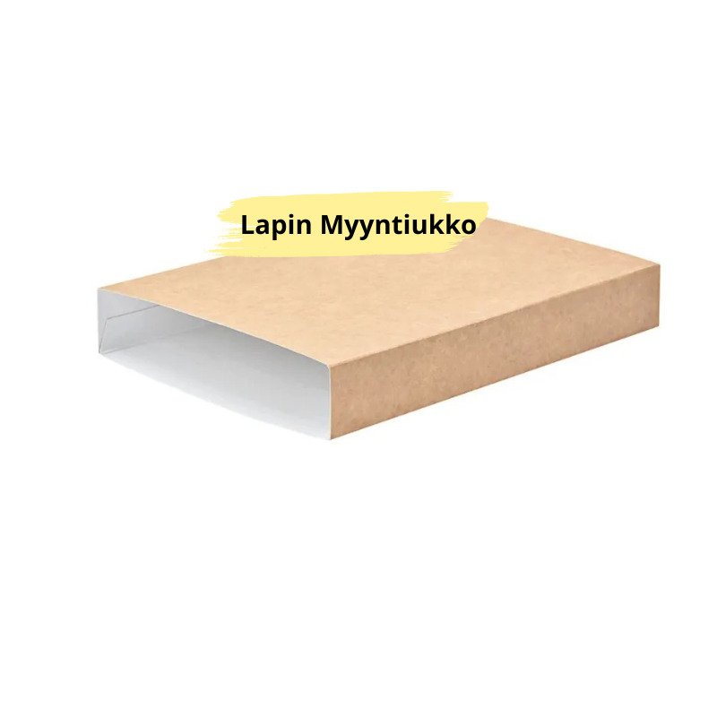 RUSKEANVALKOINEN KANSI LIUKUVALLE LAATIKOLLE 196X126X26MM 20kpl./laatikko