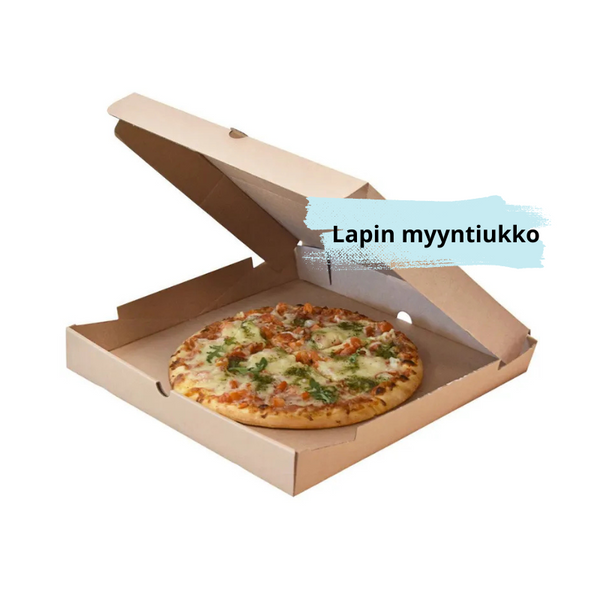 Pitzalaatikko lisärei'ityksellä 30x30x4cm, 50kpl / pkt