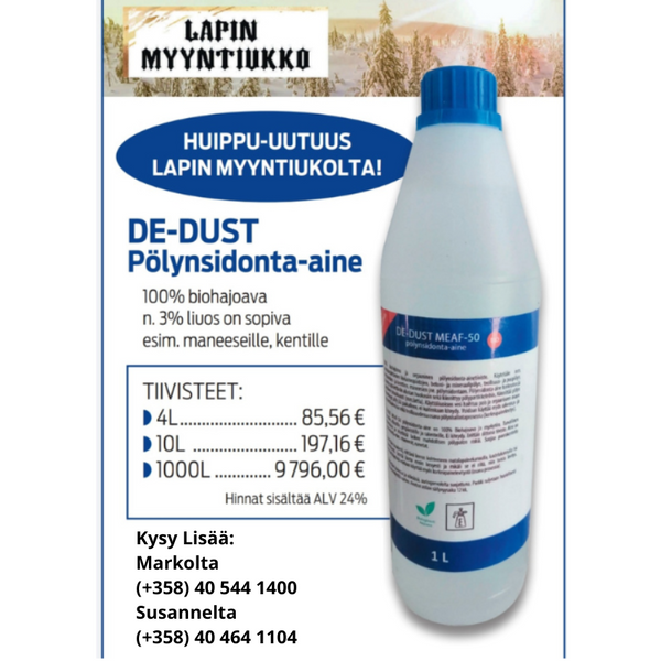 DE-DUST MEAF-050 Pölynsidonta aine tiiviste