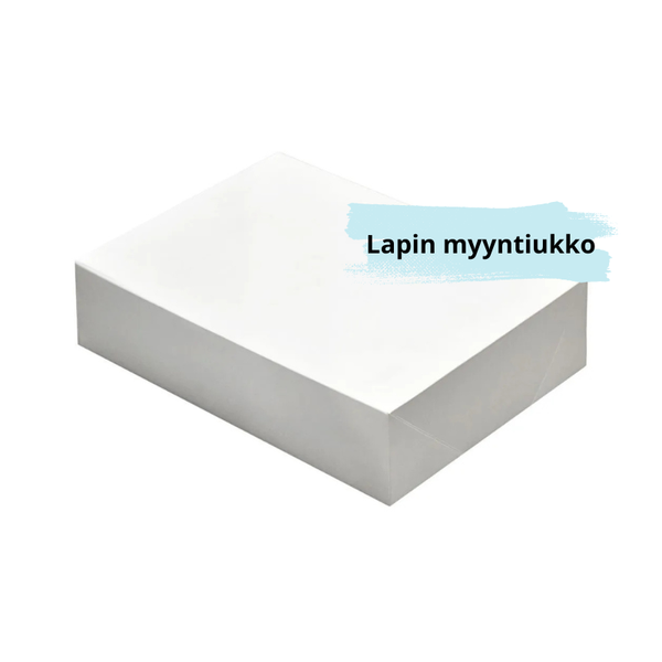 Kartonkikansi kakkulaatikkoon 5 kg, 47 x 35 + 12 cm, 10 kpl/pakkaus