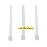 Nippuside valkoinen 2,5x200mm 1000kpl | Teollisuuslaatu | Nopea toimitus