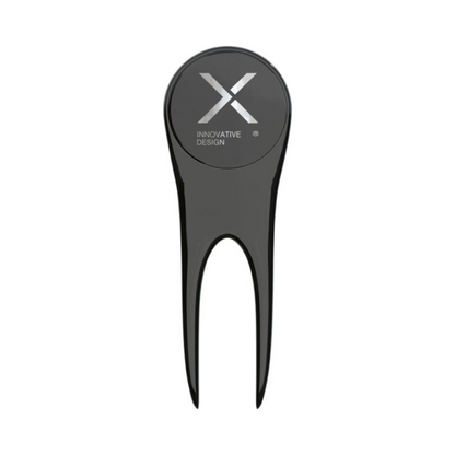 Tyylikäs SCX.design T01 griinihaarukka. Esim. 25kpl. laserkaiverruksella.