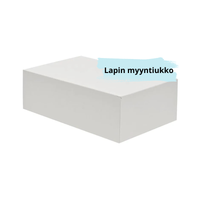 Kakkurasia 21x14x7cm Valkoinen | Elintarvikehyväksytty | 20kpl