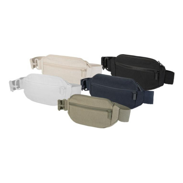 Crescent Aware™ kierrätetty crossbody-laukku yrityksille. (kysy tarjous merkkaukselle)