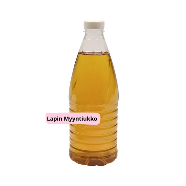 PET-pullo korkilla 1000ml / 1L, Ø 38mm