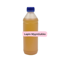 Muovipullo HDPE 1 L (38 mm kaula) – ilman korkkia