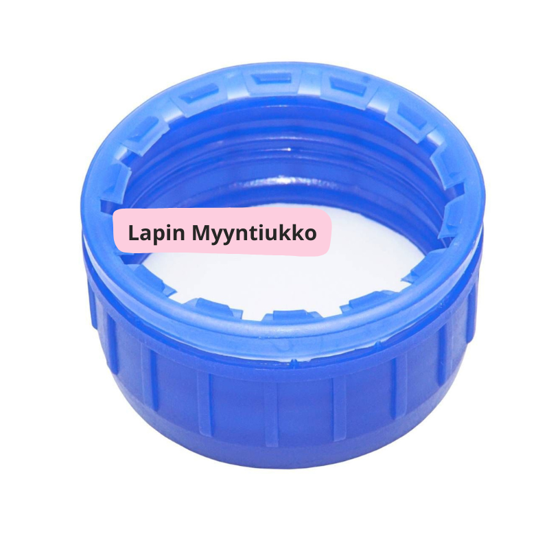 Sininen PP-korkki HDPE-pullolle – 38 mm (5,6 g)