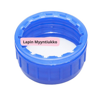 Sininen PP-korkki HDPE-pullolle – 38 mm (5,6 g)