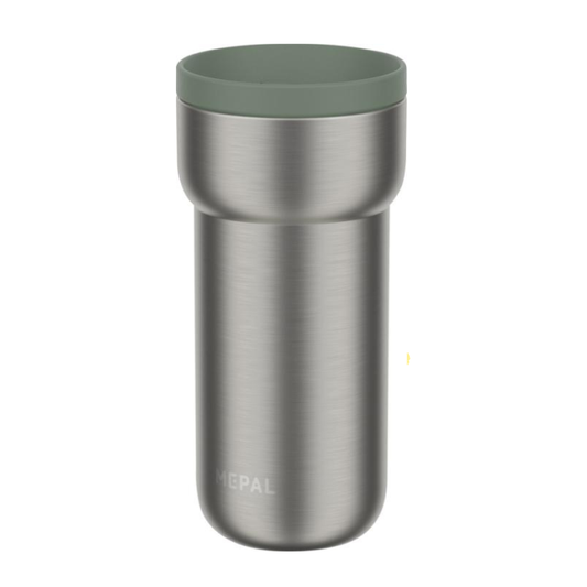 Mepal Ellipse eristetty, ruostumattomasta teräksestä valmistettu muki, 375 ml. Laserkaiverruksella. Alk 50 kpl.