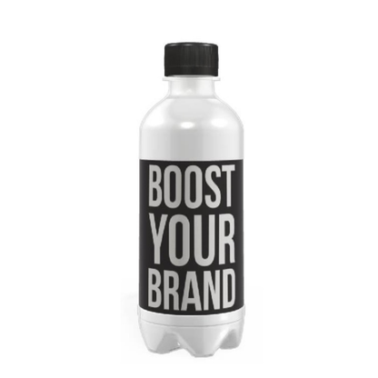 Brändätty Vesi 330 ml ja 500 ml – profiloitu, luonnollinen ja 100 % kierrätettävä.