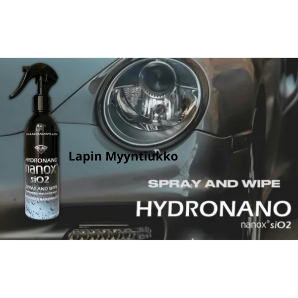 nanox siO2 HYDRONANO ammattilaisten valitsema pinnoite Hinta sis. ALV.