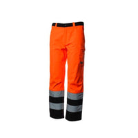 Priha TopGreen© 3 vuodenajan softshell huomiohousut EN 20471 Lk.2 - 4345