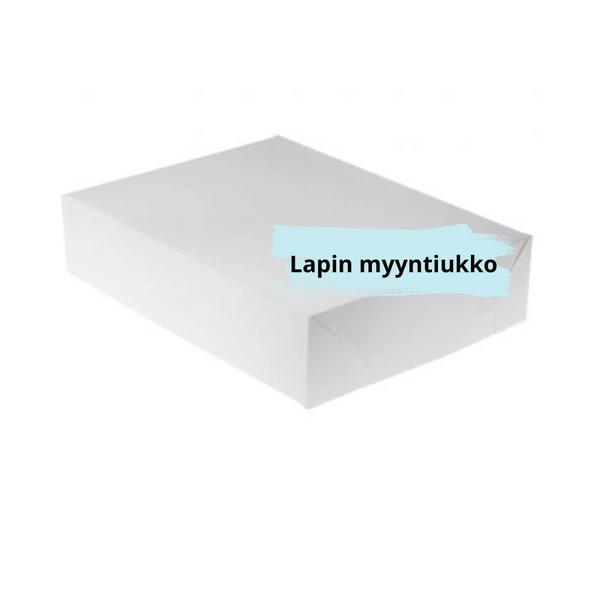 Leivosrasia 25x14x6cm 200 kpl Valkoinen tai  Ruskea