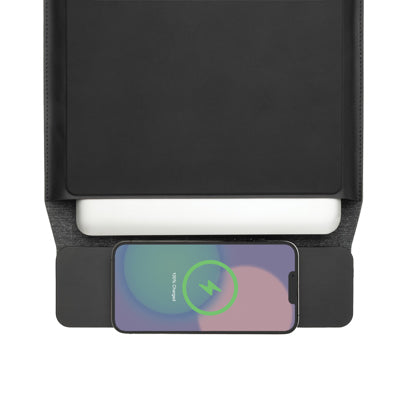 Swiss Peak 15W Magnetic Charging Laptop Sleeve 14-15,6