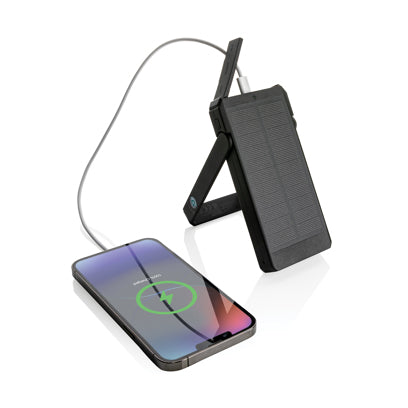 XDxlusive Skywave RCS 10 000 mAh aurinkolaturi. Esim. 10kpl. 1-väri painatuksella taakse.