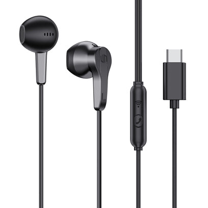 Urban Vitamin Hartford RCS, langalliset USB-C-nappikuulokkeet logomerkinnällä. alk. 10 kpl.
