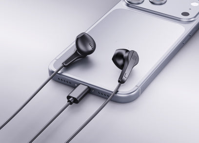 Urban Vitamin Hartford RCS, langalliset USB-C-nappikuulokkeet logomerkinnällä. alk. 10 kpl.